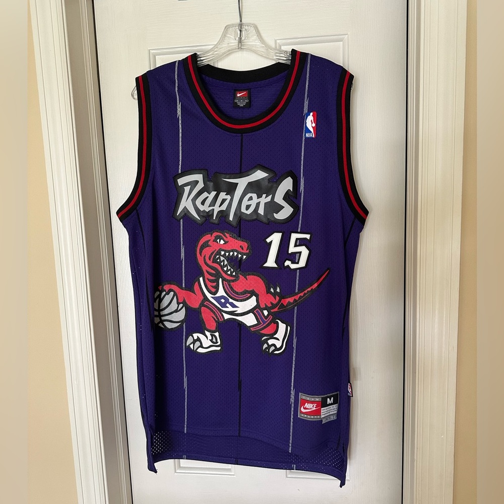 Men’s basketball jersey Vince Carter Raptors hardwood classic stitched new NBA